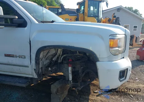 2015 GMC Sierra 2500Hd Slt из США, поврежденный, VIN 1GT12ZE80FF655413